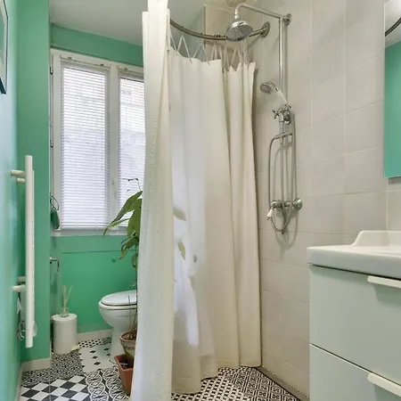 アパート Calme A Buttes-chaumont *